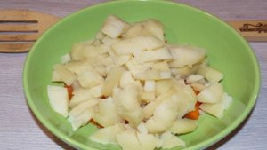 Салат Уральские самоцветы