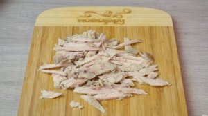 Салат Уолдорф с курицей