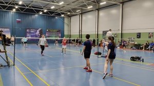 Бадминтон СПб Опен 17.10.25 XDC Куликов/Стеценко - Фомин/Имаева