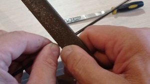 Двух частный КРЕПКИЙ ХЛЫСТ для ЗИМНЕГО БЛЕСЕННИКА