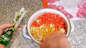 Популярный салат. Варить ничего не надо.