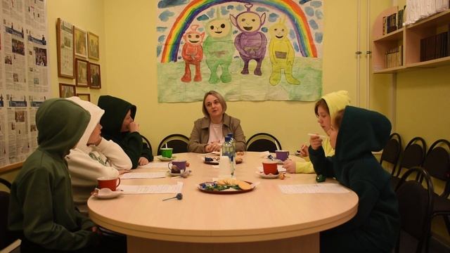 Программа "Седьмой перемены" "В гостях у телепузиков", выпуск №4