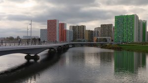 Прогулки по Москве. Новый мост через озеро Черное и парк Дружбы в Некрасовке.