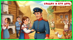 Солдат и его дочь | аудиосказки | народные сказки | детские сказки онлайн | сказка | мультик