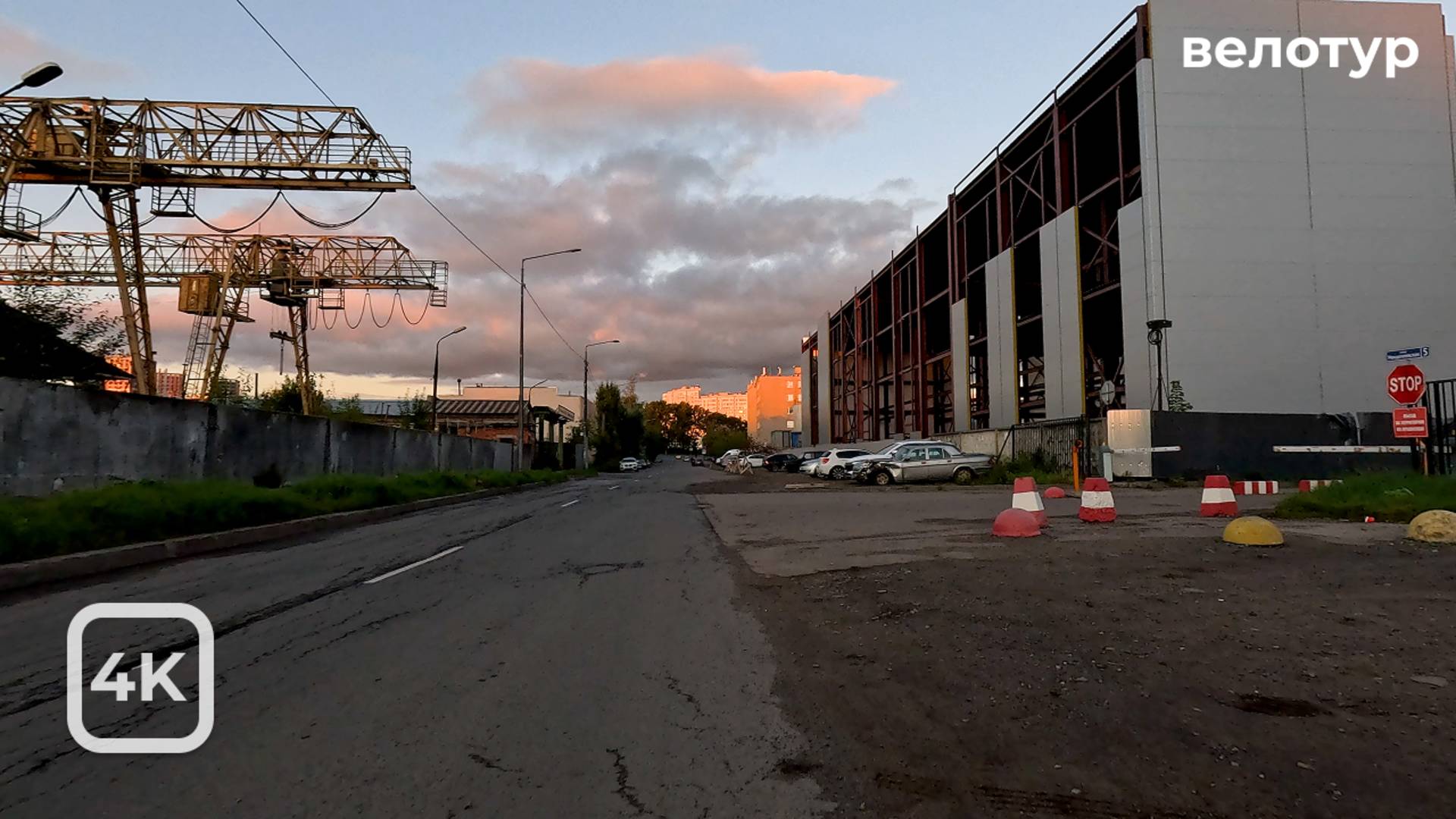 На велосипеде по Санкт-Петербургу. Калининский район.