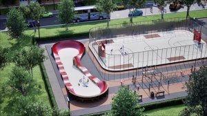 Визуализация игровой площадки —  Twinmotion