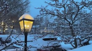 🇺🇸 Вудсток, Вермон — красивые снежные пейзажи в самом уютном городе Америки ❄️☃️🏡 2025