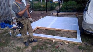 Каркасная стена ферма из 25 мм доски Устройство каркасной пристройки к даче