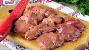 Куриная печень по-румынски