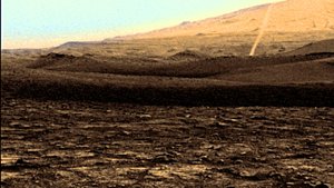 Видео пылевых бурь и вихри на Марсе