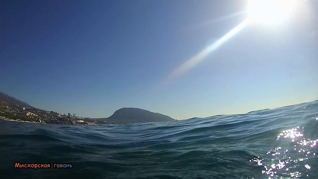 Гурзуф дайвинг. Стаи зеленушек, побережье, гора Аю-Даг (Медведь гора ) Ялта Крым #searuss