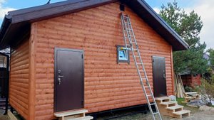 Каркасная Баня 4х6.5