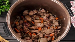Куриная печень в мультиварке