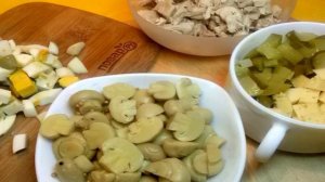 Салат Сытый гость