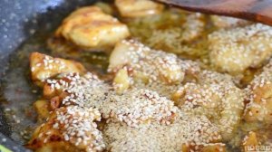 Салат теплый с курицей