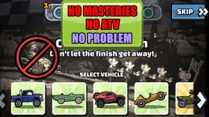 ✅️ NO ATV NO MASTERIES 💯 (Boltergeist) - Hill Climb Racing 2
