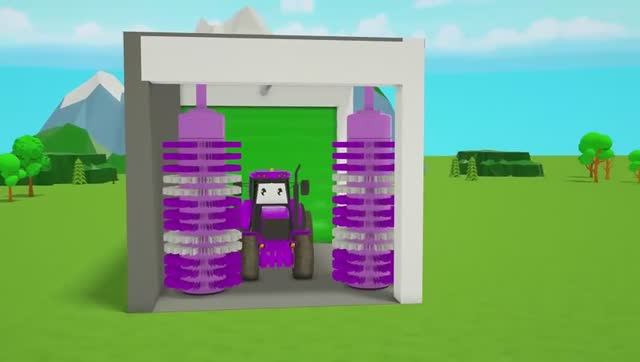 МУЛЬТИК ДЛЯ ДЕТЕЙ РАЗНОЦВЕТНЫЕ МАШИНКИ смотреть онлайн