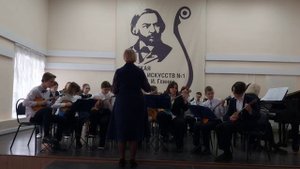 ОРНИ "ДМШ №10" г.Липецк. А.Петров "Вальс" из к-ф "Петербургские тайны"