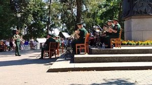 Летние мотивы военного оркестра.