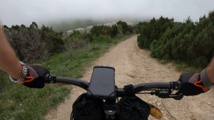 Анапа спуск с горы Сукко на МТБ велосипеде