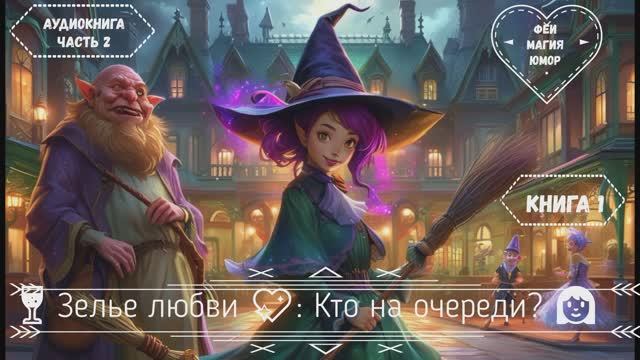 🎧АУДИОКНИГА ПОЛНОСТЬЮ 🍷 Зелье любви 💖: Кто на очереди? 👩🎤 КНИГА 1 ЧАСТЬ 2 смотреть онлайн