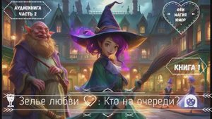 🎧АУДИОКНИГА ПОЛНОСТЬЮ 🍷 Зелье любви 💖: Кто на очереди? 👩🎤 КНИГА 1 ЧАСТЬ 2