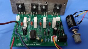 Электронная нагрузка на 300 ватт.