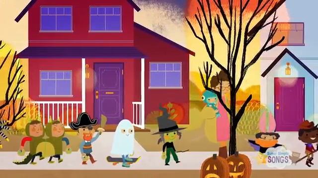 Hello, My Friends_ Super Simple Songs - английский мультфильм на хэллоуин