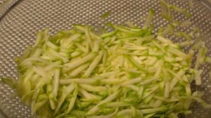 Оладушки из кабачка