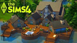 СТРОЮ ДОМ ДЛЯ ЛЮБОВНОГО ШОУ С "НАВСТРЕЧУ ПРИКЛЮЧЕНИЯМ" В СИМС 4! // The Sims 4 Adventure Awaits