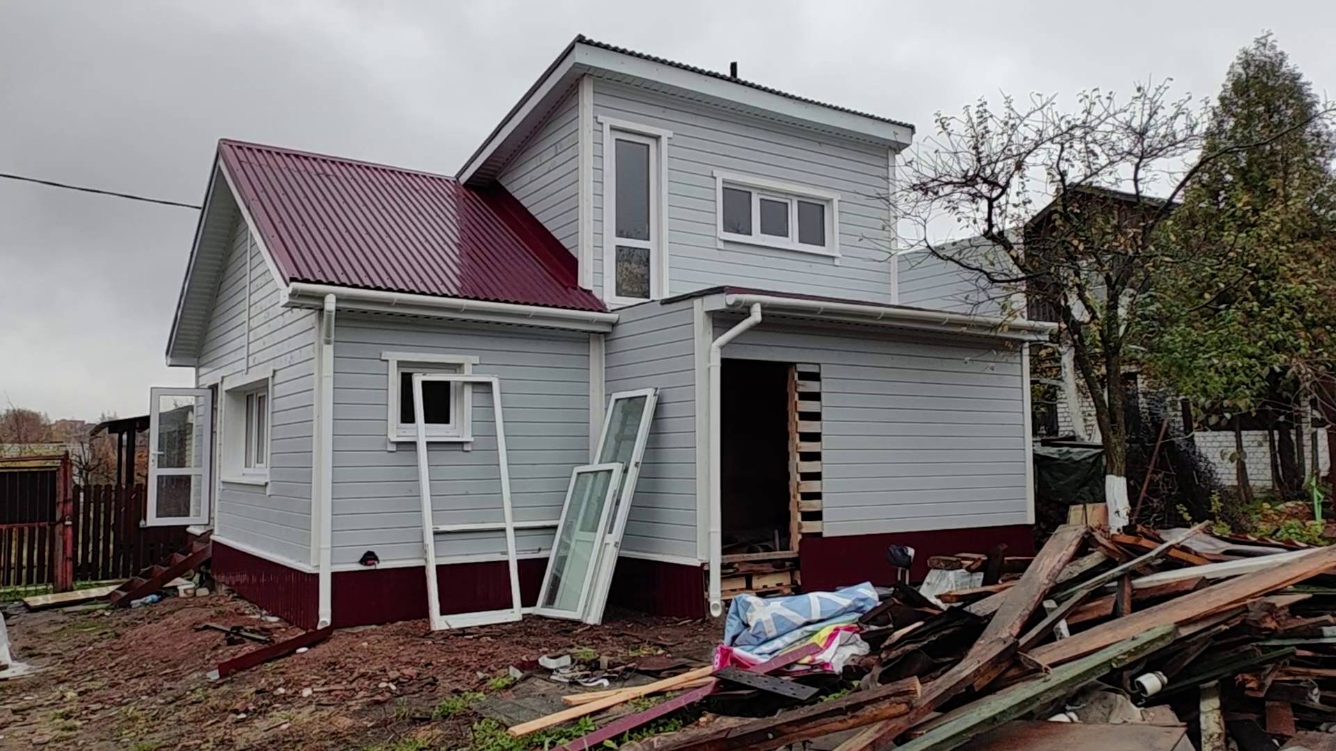 18.10.25 Мы на ДАЧЕ закрываем СЕЗОН посадила БАДАН