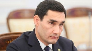 Сердар Бердымухамедов встретился с заместителем премьер-министра Казахстана Галымжаном Койшыбаевым