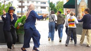 BUSHMAN PRANK; THESE REACTIONS ARE HILARIOUS