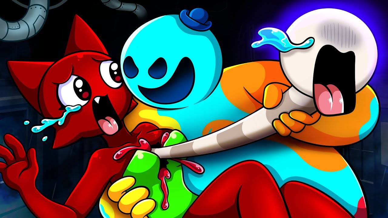 Кто такой Пончик, который пытается разлучить ВАЙРУМА и МРУНУ?! | Анимация из суперсемейки "Спрунки" смотреть онлайн