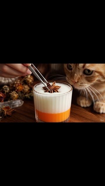 Готовлю слоеное "Ведьмино Зелье" для кота 🧙🏻♀️ | Layered Witch's Brew #shorts #halloween #asmr