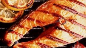 Рыба гриль на решетке