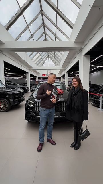 Поздравляем Анастасию и ее супруга Сергея с покупкой GLE 53 Coupe и желаем удачи на дорогах!