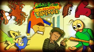 📏 Не кринж, а прикольно! 🏫 Inside Out 2 📏 Baldi's Basics In Education Takeover 🏫