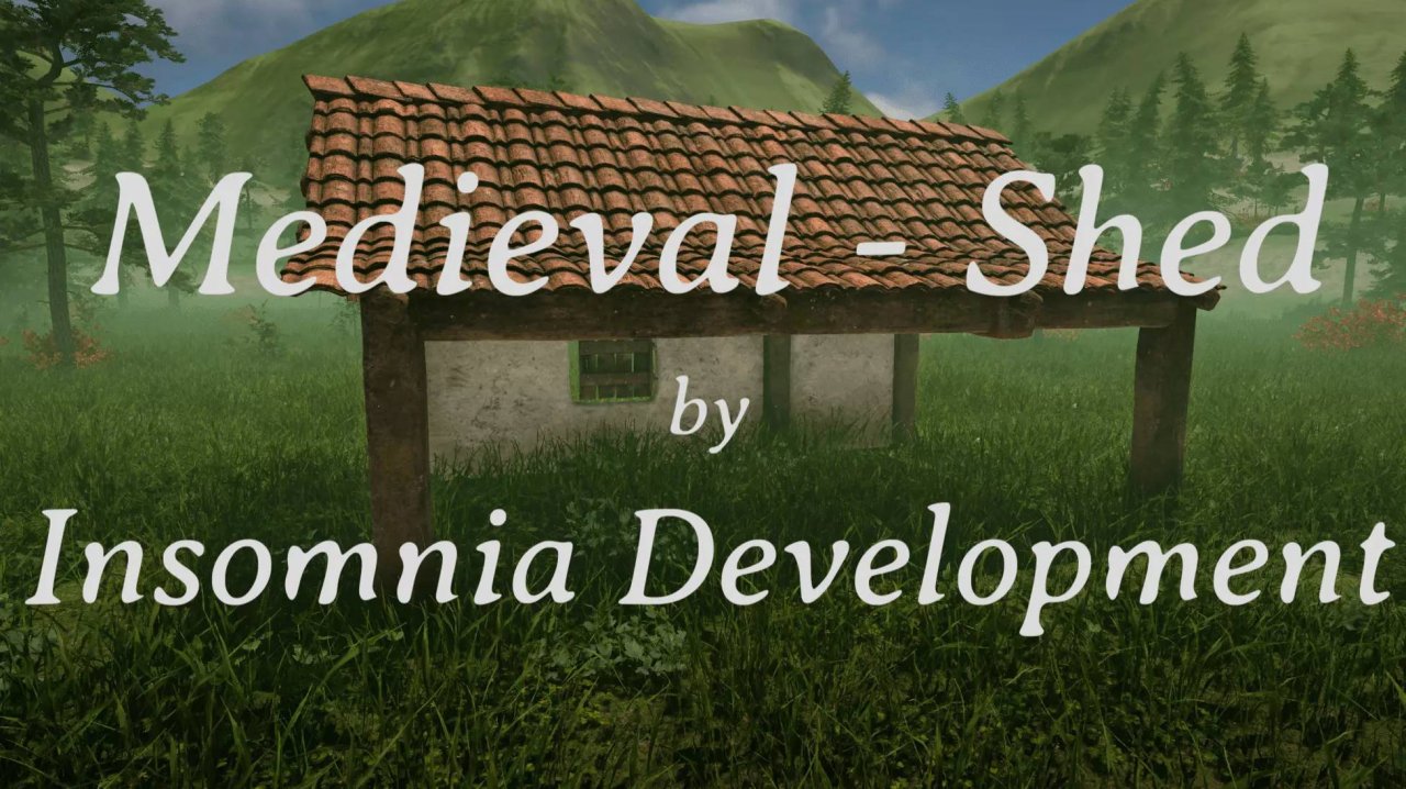 Asset Unity - Medieval - Shed