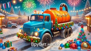 Дискотека Авария - Новогодняя, но это говновоз (нейросеть)
