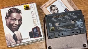 Nat King Cole. Original analog master tape