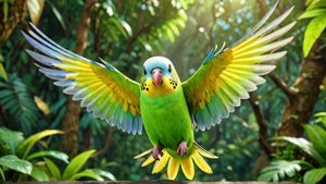 приключения попугая волнистика