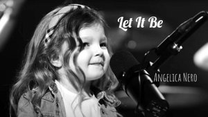 BEATLES - Let It Be. Анжелика Неро (4 года). Милее кавера вы не увидите 💖