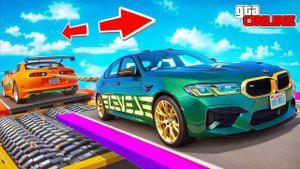 ТАЧКИ БЛОГЕРОВ ПРОТИВ ФОРСАЖНЫХ СПОРТКАРОВ! ПЕРЕТЯГИВАНИЕ КАНАТА В GTA 5! - ЭКСПЕРИМЕНТЫ ГТА 5