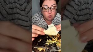 И правда, я лентяйка, хотела шаурму, а получился салат/Мукбанг