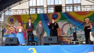 Отец Сергий Гарклавс 6 июля 2013 г. Вручение звания _Почетный гражданин города Тихвин_