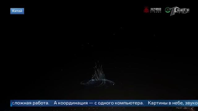 В Китае установлен рекорд по количеству дронов, задействованных в одном шоу