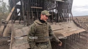 Интервью с  Рустамом - командиром экипажа БРЭМ группировки войск "Восток"