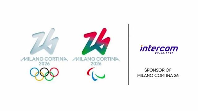 Intercom Dr.Leitner - Sponsor dei Giochi Olimpici e Paralimpici Invernali Milano-Cortina 26