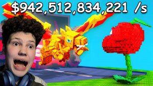 😱ОН СИЛЁН! ВСТРЕТИЛ БОССА! РАСТЕНИЯ ПРОТИВ БРЕЙНРОТОВ в РОБЛОКСЕ